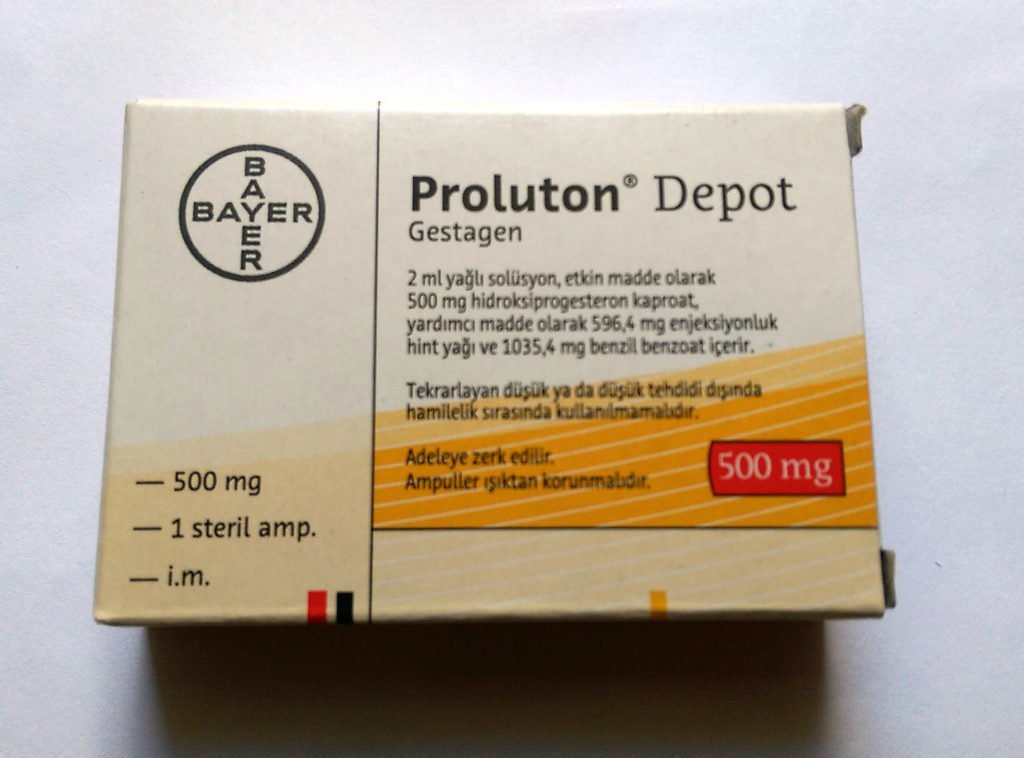 thuốc proluton 1 Thuốc Proluton depot  250mg 500mg giá bao nhiêu?
