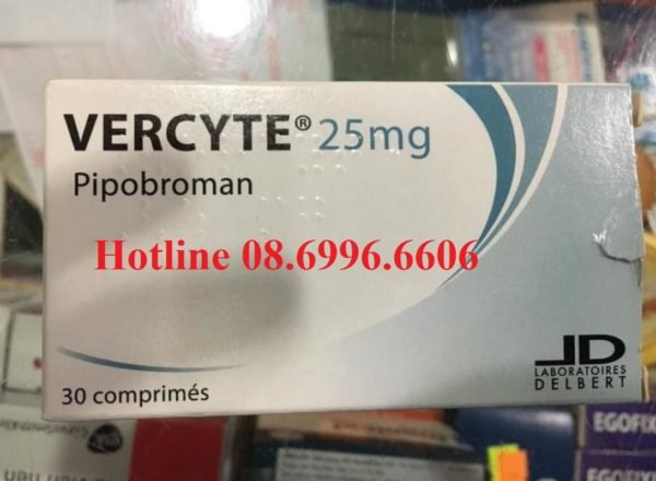 thuoc versyte gia bao nhieu Thuốc Vercyte 25mg giá bao nhiêu mua ở đâu?
