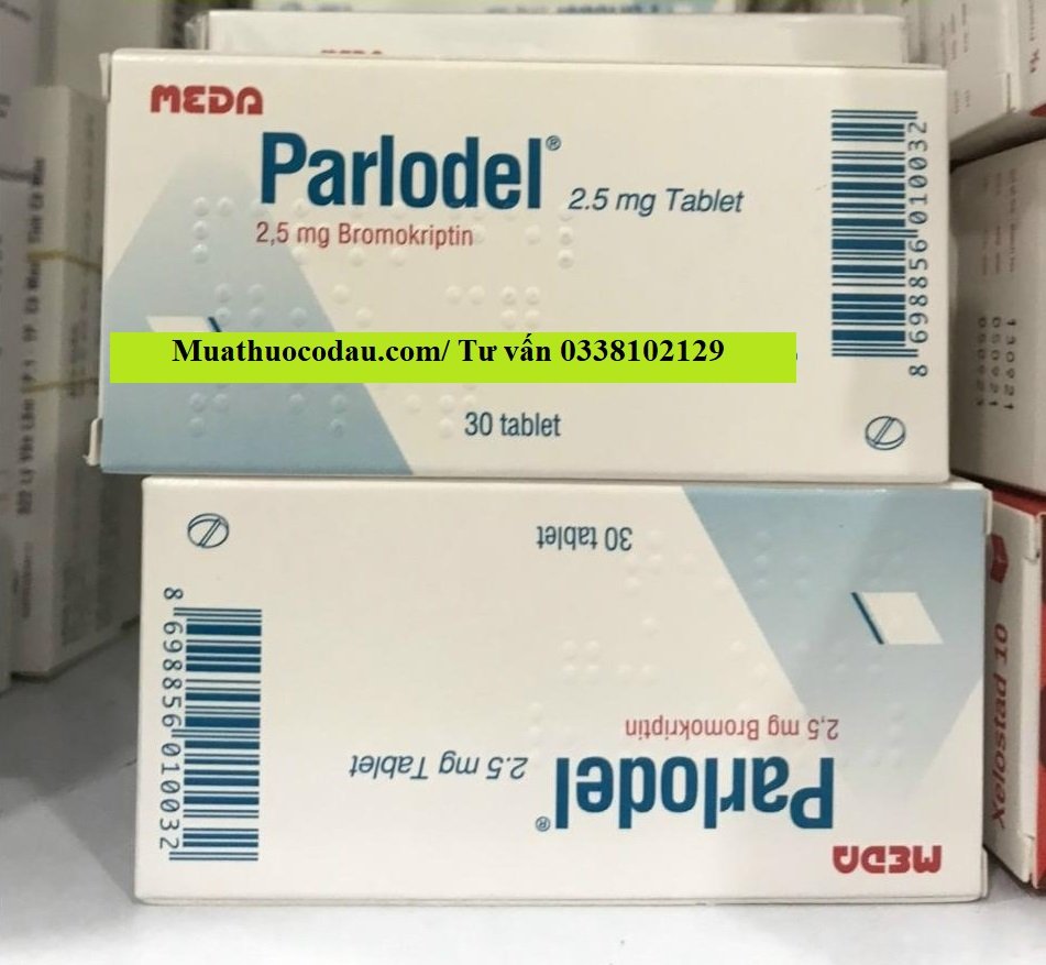 parlodel tho Thuốc Parlodel 2.5mg (Bromocriptine) giá bao nhiêu, mua ở đâu?
