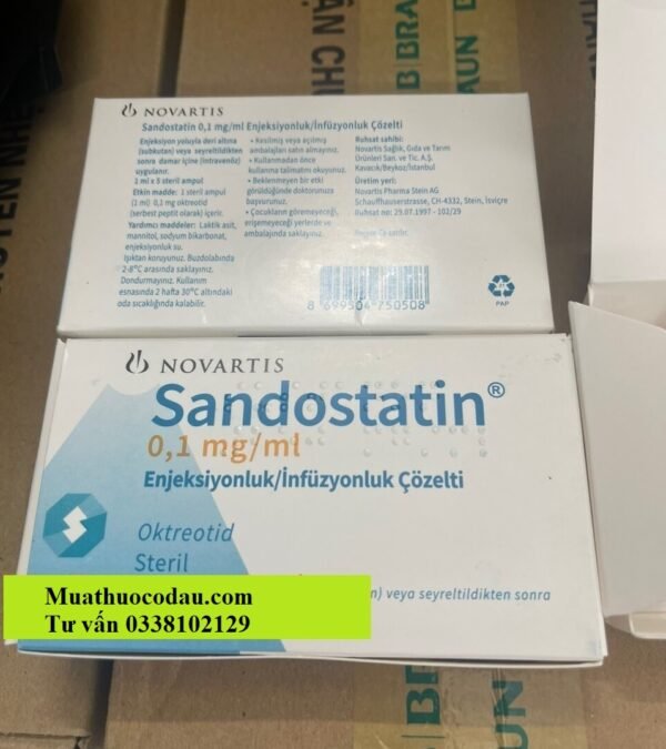 Thuốc Sandostatin 0.1mg giá bao nhiêu mua ở đâu