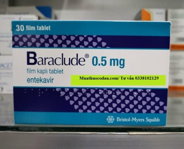 Thuốc Baraclude 0.5mg Entecavir mua ở đâu giá bao nhiêu