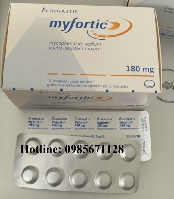 Thuoc Myfortic 180 mg Mycophenolate Thuốc Myfortic 180 mg Mycophenolate giá bao nhiêu mua ở đâu