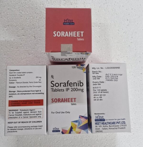 Thuốc Soraheet (Sorafenat 200mg) giá bao nhiêu mua ở đâu?