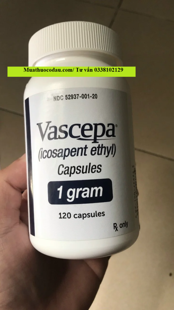 Thuốc Vascepa 1 gram Icosapent Ethyl giá bao nhiêu mua ở đâu