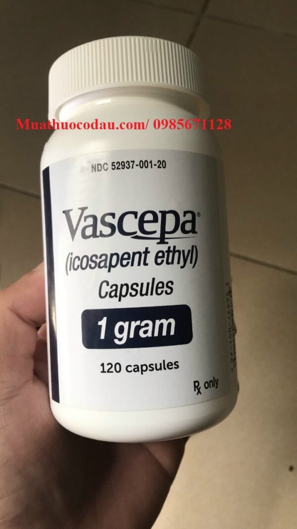 vascepa Thuốc Vascepa 1 gram Icosapent Ethyl giá bao nhiêu mua ở đâu