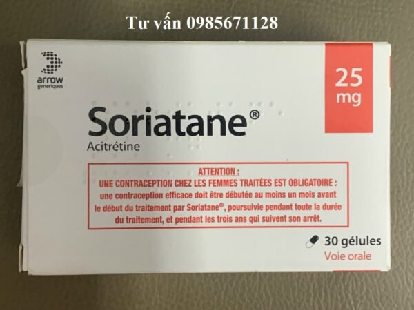 Soriatane 25 Thuốc Soriatane 25 mg Acitretin giá bao nhiêu mua ở đâu
