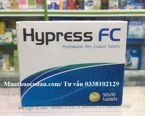 Thuốc Hypress FC Hydralazine giá bao nhiêu mua ở đâu