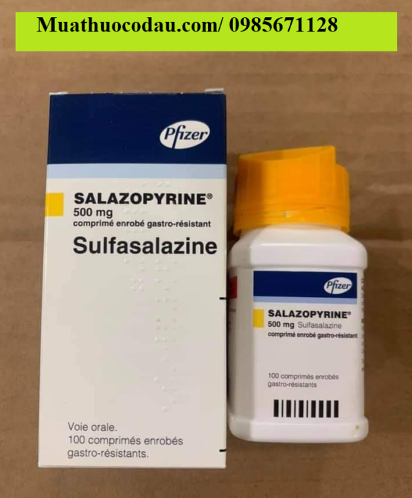 Salazopyrine Thuốc Salazopyrine 500mg Sulfasalazine giá bao nhiêu mua ở đâu