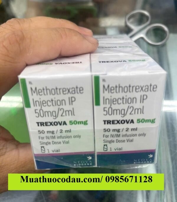 Thuốc Trexova Methotrexate 50g/20ml giá bao nhiêu mua ở đâu?