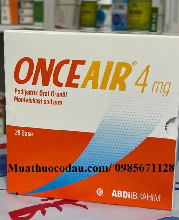 Thuốc Onceair 4mg Montelukast giá bao nhiêu mua ở đâu?