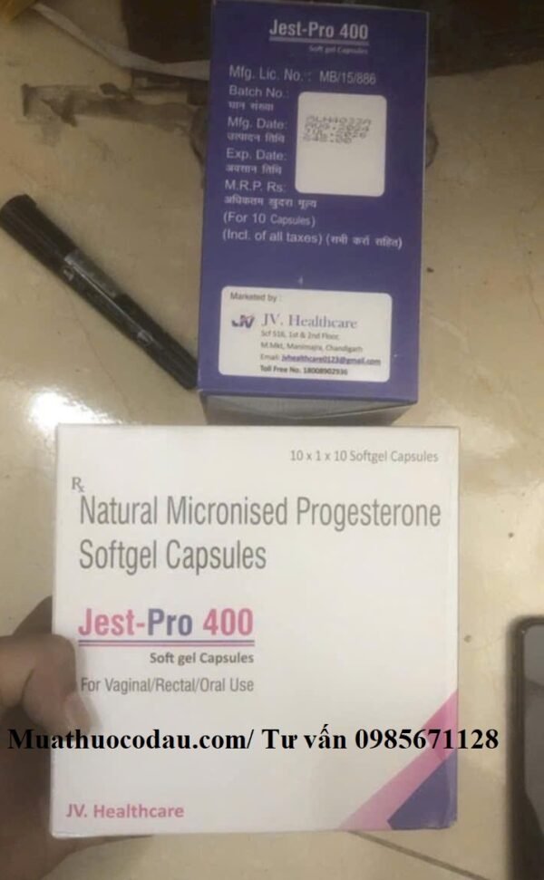 Thuốc Jest - Pro 400 Natural Micronized Progesterone Softgel giá bao nhiêu?